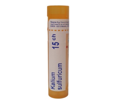 KALIUM SULFURICUM 15 CH